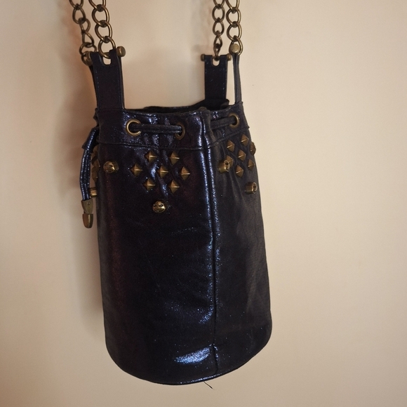 Disney Nightmare Before Christmas dark blue metalic bucket bag - Picture 5 of 11